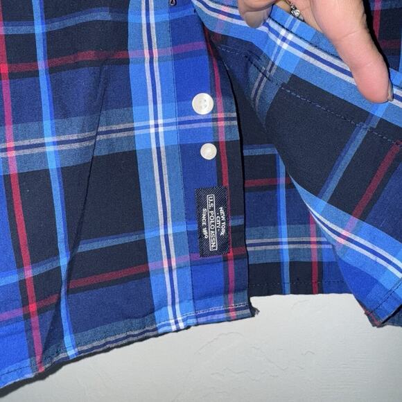 NWT U.S. Polo Assn Button Up Long Sleeve Shirt Men's 2XLT Style 23D311VA CLNV - Picture 5 of 7